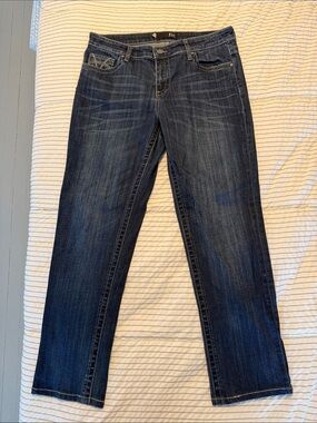 Kut from the Kloth Dark Indigo Straight-Leg Jeans